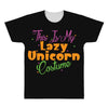 this is my lazy unicorn costume All Over Men's T-shirt