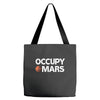 occupy mars Tote Bags