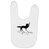 the coolest wolf moment ever Baby Bibs