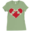 heartboard Ladies Fitted T-Shirt