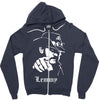 r.i.p. lemmy kilmister Zipper Hoodie