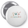 goatee beard mustache Pin-back button