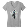 luchador Women's V-Neck T-Shirt