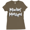 mischief managed Ladies Fitted T-Shirt