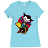 oke in the box Ladies Fitted T-Shirt