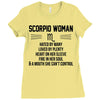 Scorpio Woman Ladies Fitted T-Shirt