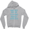 abc elemeno funny geek nerd book school teacher read spelling tee shir Zipper Hoodie