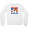 doge bless america Crewneck Sweatshirt