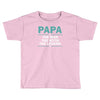 papa the man the myth the legend Toddler T-shirt