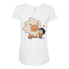 bffs (steven and lion) Maternity Scoop Neck T-shirt