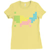 periodic table of america Ladies Fitted T-Shirt