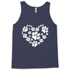 cat love paw Tank Top