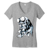 hellboy 6 Women's V-Neck T-Shirt