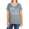 engineer Ladies Curvy T-Shirt