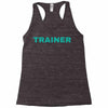TRAINER - BROAD CITY Racerback Tank