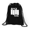 black flag new Drawstring Bags