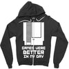 nes games were better unisex Zipper Hoodie