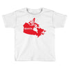 Canada Continent Roots Toddler T-shirt