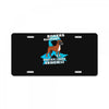 boxers support prostate cancer awareness License Plate