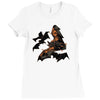 polygon bats Ladies Fitted T-Shirt