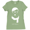 adolf hipster hitler geek Ladies Fitted T-Shirt