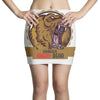danger angry bear Mini Skirts