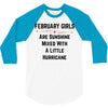 February girls 3/4 Sleeve Shirt