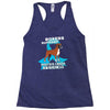 boxers support prostate cancer awareness Racerback Tank