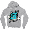 reading is awesome Zipper Hoodie