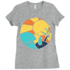 beach vibes Ladies Fitted T-Shirt