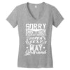 This Guy Is Taken By A Super Sexy May Girlfriend Women's V-Neck T-Shirt