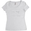 fast food funny Women's Triblend Scoop T-shirt