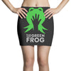 the green frog Mini Skirts