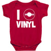 i love vinyl Baby Bodysuit