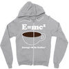 M=Mc2 Energy=Milk X Coffee Zipper Hoodie