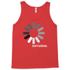 buffering  funny retro loading computer console fashion party Tank Top