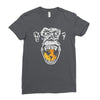 angry monkey jaune sure Ladies Fitted T-Shirt