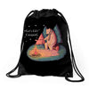 Let's Go Camping Drawstring Bags