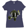 self destruction Ladies Fitted T-Shirt