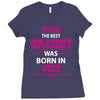 The Best Grammy Was Born In July Ladies Fitted T-Shirt