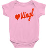 love vinyl Baby Onesie