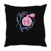 chicken permission1 Throw Pillow