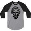 hipter skull 3/4 Sleeve Shirt