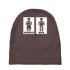 restroom sign sticker vinyl decal Baby Beanies