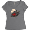 dead man walking Women's Triblend Scoop T-shirt