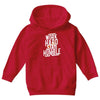 Work Hard, Stay Humble Youth Hoodie