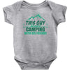 This Guy Loves Camping With His Friends Baby Onesie