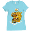 wario Ladies Fitted T-Shirt