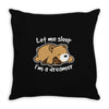 dreamer bear Throw Pillow