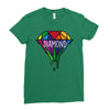 Diamond Ladies Fitted T-Shirt